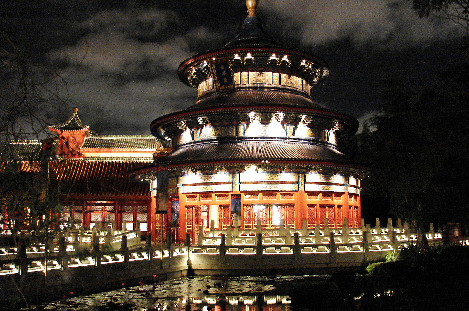 The China pavilion, EPCOT World Showcase