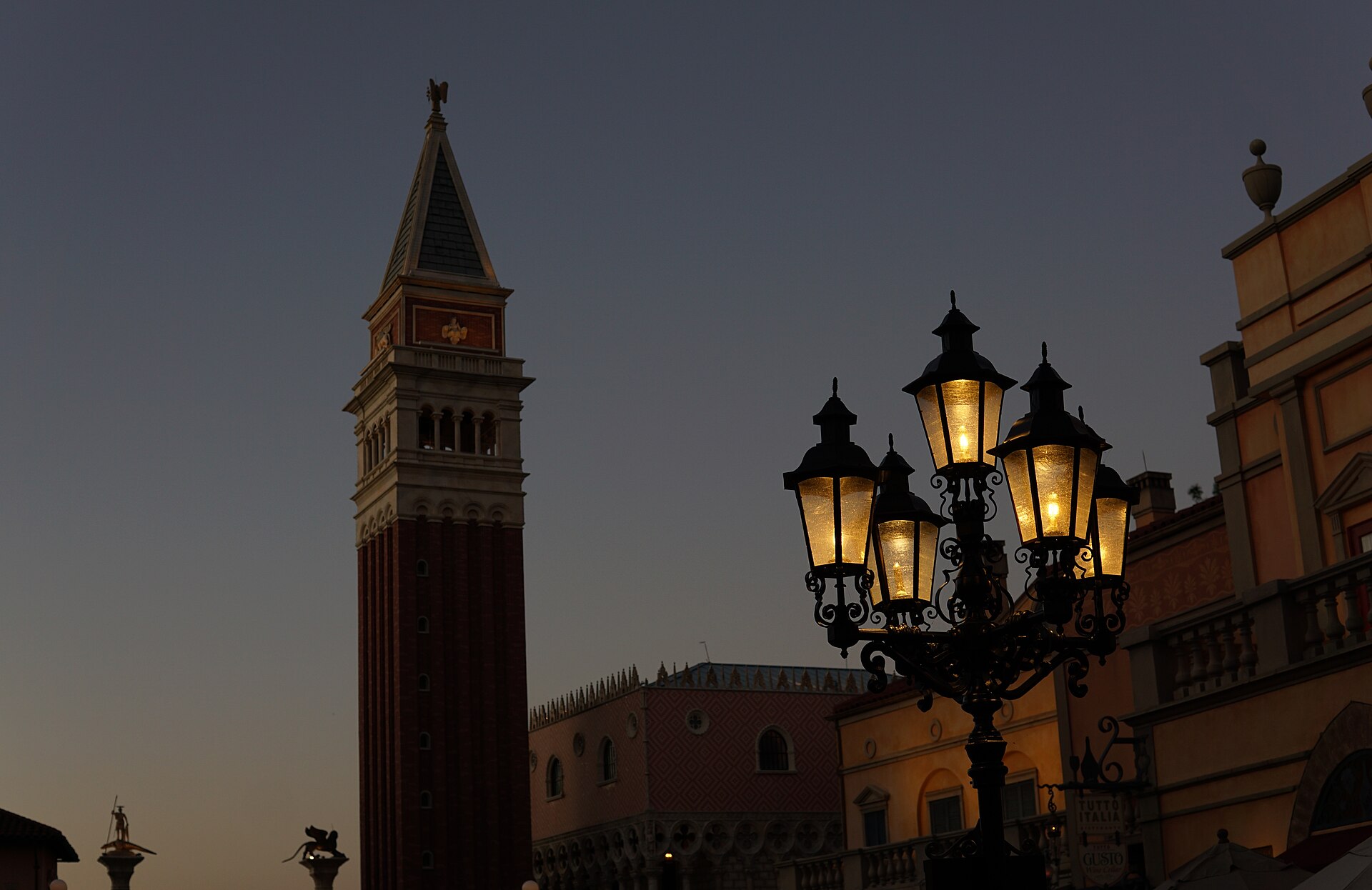 The Italy pavilion, EPCOT World Showcase