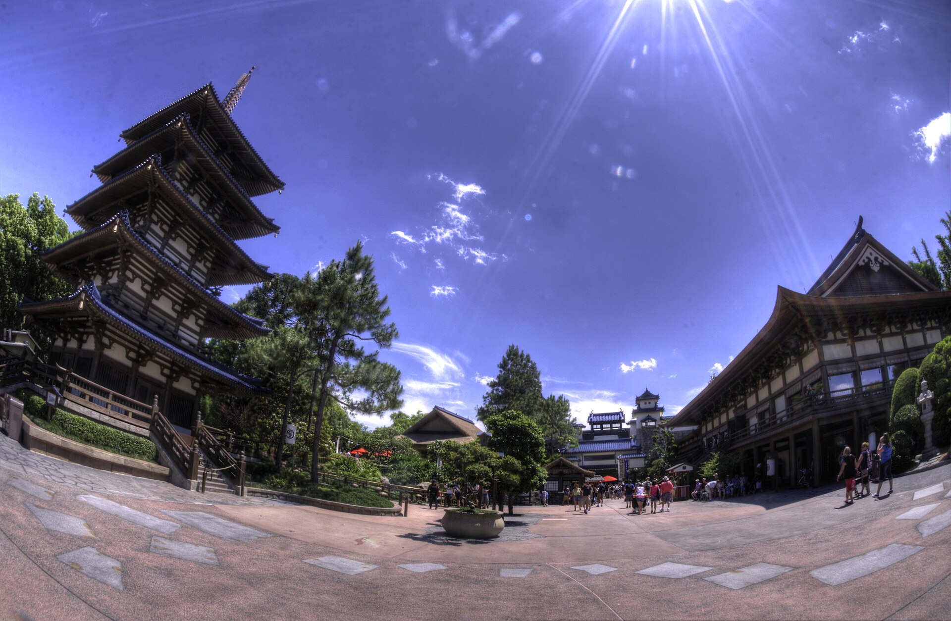 The Japan pavilion, EPCOT World Showcase